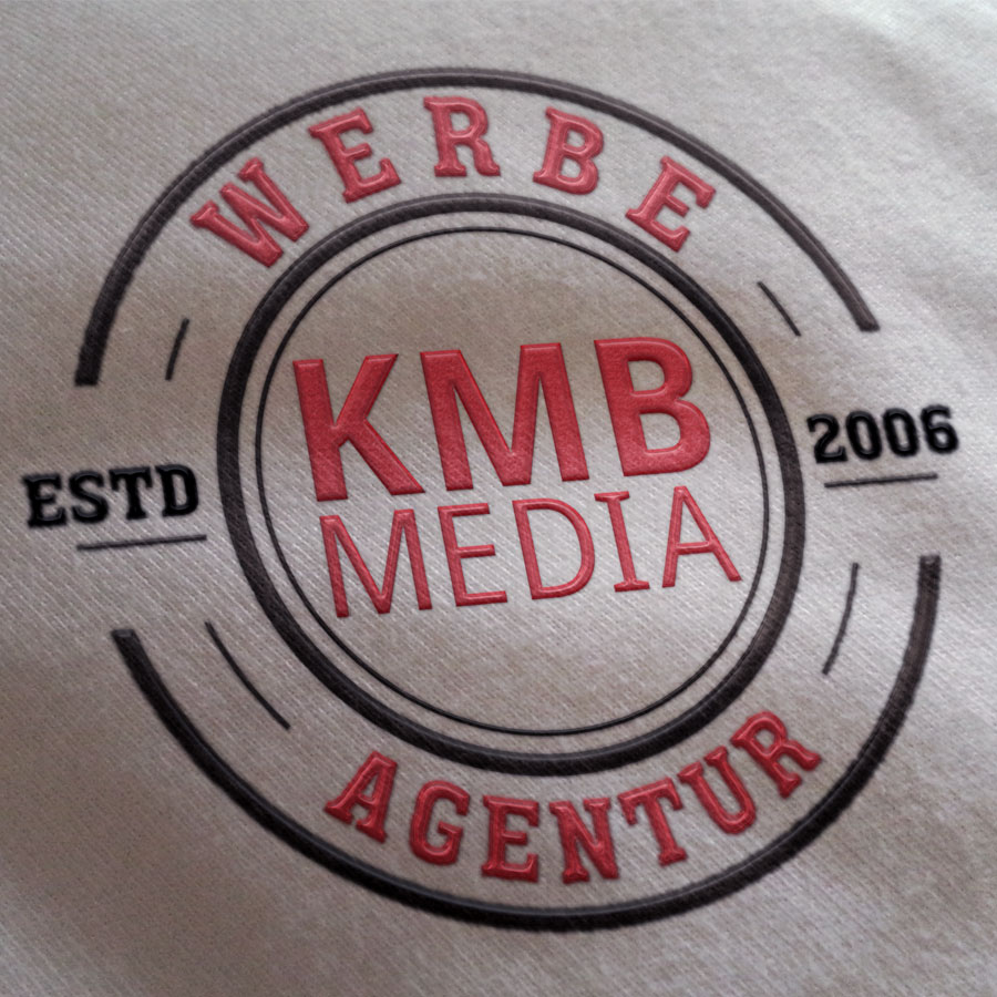 Teaserbild - T-shirt mit Bestickung KMB Media - Brand Work Werbetechnik UG i. Gr., Poststraße 17a, 59199 Bönen, T. 02383 924 350 0